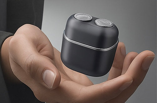 外出先でサッと使える コンパクト電動シェーバー