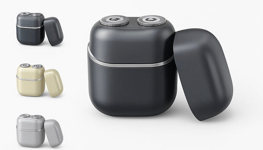 外出先でサッと使える コンパクト電動シェーバー